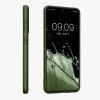 Husa Samsung Galaxy S21, Verde inchis, Silicon, KWM000012BU017C