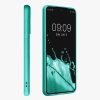 Husa Samsung Galaxy S21 FE, Verde, Silicon, KWM000013FE014C