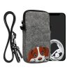 Husa Universala telefon, Marime L - 6.5 inch, Multicolor, Textil, KWM000016AK021C
