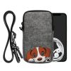 Husa Universala telefon, Marime L - 6.5 inch, Multicolor, Textil, KWM000016AK021C
