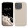 Husa Apple iPhone 15 Pro, Crem, Silicon, KWM000020CC012C