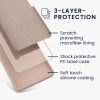 Husa Apple iPhone 15 Pro, Crem, Silicon, KWM000020CC014C