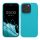 Husa Apple iPhone 15 Pro, Albastru deschis, Silicon, KWM000020CC015C