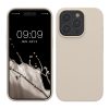 Husa Apple iPhone 15 Pro Max, Crem, Silicon, KWM000020CD012C