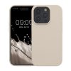 Husa Apple iPhone 15 Pro Max, Crem, Silicon, KWM000020CD012C