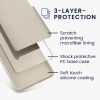 Husa Apple iPhone 15 Pro Max, Crem, Silicon, KWM000020CD012C