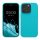 Husa Apple iPhone 15 Pro Max, Albastru deschis, Silicon, KWM000020CD013C