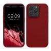 Husa Apple iPhone 15 Pro Max, Rosu inchis, Silicon, KWM000020CD014C