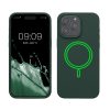 Husa Apple iPhone 15 Pro Max, Verde inchis, Silicon, KWM000022OG002C