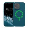 Husa Apple iPhone 15 Pro Max, Verde, Silicon, KWM000022OG003C