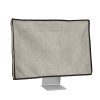 Husa Kwmobile pentru monitor de 24-26 inch, Maro deschis, Textil, KWM000017VF003C