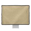 Husa Kwmobile pentru monitor de 24-26 inch, Bej, Textil, KWM000017VF004C