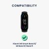 Curea Kwmobile pentru Xiaomi Mi Smart Band 6/Mi Band 6, Verde inchis, Silicon, KWM0000250Y002C