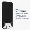 Husa Xiaomi Redmi 9, Negru/Alb, Silicon, KWM000011MO004C