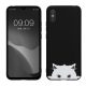 Husa Xiaomi Redmi 9A/Redmi 9AT, Negru/Alb, Silicon, KWM000011OB007C