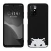 Husa Xiaomi Redmi 10 (2022)/Redmi 10 (2021), Negru/Alb, Silicon, KWM000013XL002C