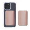Set 2 Card pocket Kwmobile pentru telefoane, Roz, Piele ecologica, KWM0000199G003C