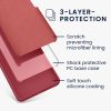 Husa Google Pixel 7a, Roz inchis, Silicon, KWM000019YE039C