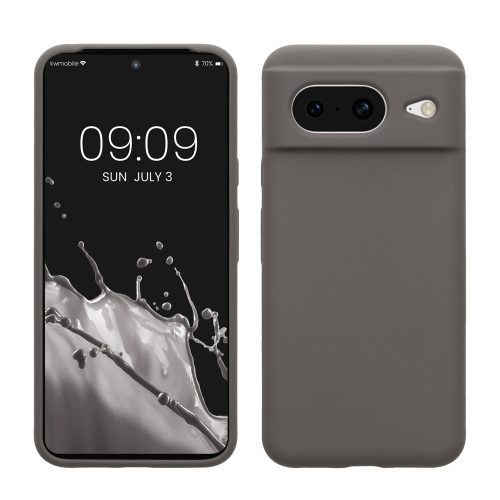 Husa Google Pixel 8, Gri, Silicon, KWM0000208F021C