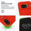 Husa Google Pixel 8, Portocaliu, Silicon, KWM0000208L007C