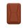 Card pocket Universal Kwmobile pentru telefoane, Maro, Piele ecologica, KWM0000199F005C