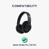 Set 2 Perne de urechi Kwmobile pentru Beats Studio Pro/DETOX, Alb, Piele ecologica, KWM0000251C002C
