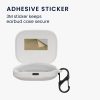 Husa Casti Kwmobile pentru Xiaomi Redmi Buds 5, Alb, Silicon, KWM0000251H002C