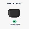 Husa Casti Kwmobile pentru Jabra Elite 10/Elite E10, Negru, Silicon, KWM0000251J001C