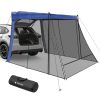 Pavilion auto Navaris, 290x200x200 cm, pentru 3-4 persoane, cu plasa 360°, NAV0000273J001C