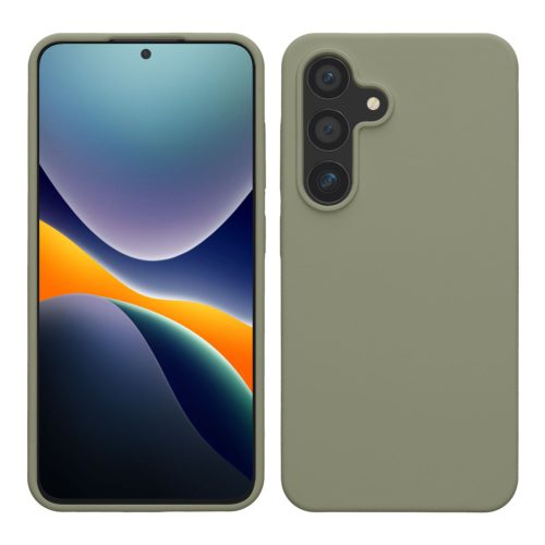 Husa Samsung Galaxy S24, Verde deschis, Silicon, KWM000021KW011C
