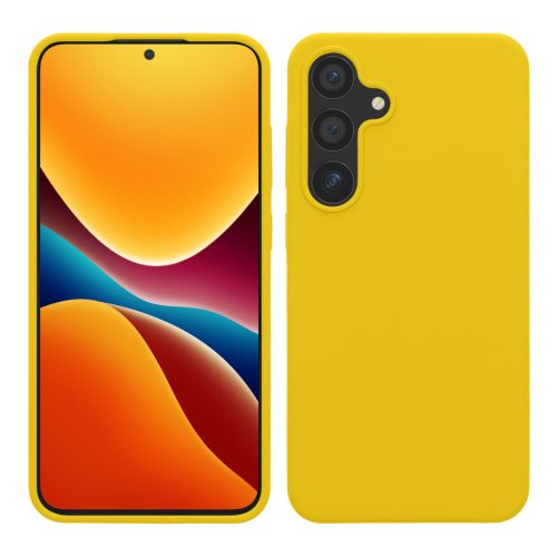 Husa Samsung Galaxy S24 Plus, Galben, Silicon, KWM000021KX008C