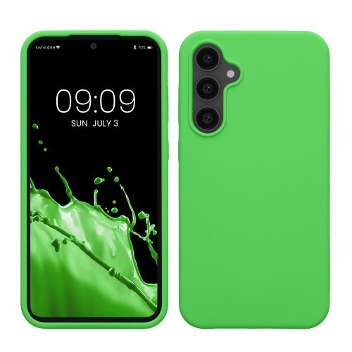Husa Samsung Galaxy S23 FE, Verde, Silicon, KWM000021KZ007C
