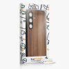 Husa Samsung Galaxy S24, Maro, Lemn, KWM000021LE001C