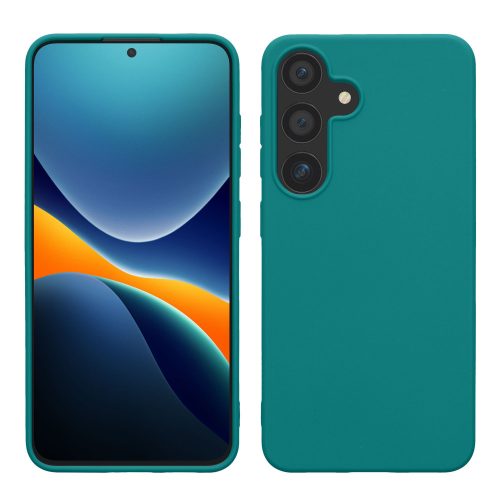 Husa Samsung Galaxy S24, Verde, Silicon, KWM000021LM002C