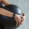 Set 2 Huse Kwmobile pentru Xiaomi Mi Band 7 Pro, Negru, Silicon, KWM0000177C007C