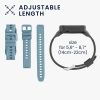 Curea Kwmobile pentru Xiaomi Mi Band 6/Mi Band 5/Mi Band 4, Albastru deschis, Silicon, KWM0000182K005C