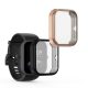 Set 2 Huse Kwmobile pentru Amazfit Bip 3/Bip 3 Pro, Negru/Roz, Silicon, KWM0000194M004C