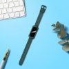 Curea Kwmobile pentru Xiaomi Mi Band 8, Verde inchis, Silicon, KWM0000252E002C