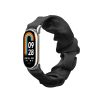 Curea Kwmobile pentru Xiaomi Mi Band 8, Negru, Bumbac, KWM0000252G001C
