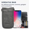 Husa Universala telefon, Marime XXL - 7 inch, Gri deschis, Textil, KWM0000199C003C