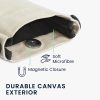 Husa Universala telefon, Marime XXL - 7 inch, Gri deschis, Textil, KWM0000199C003C