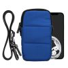 Husa Universala telefon, Marime XL - 6.8 inch, Albastru, Textil, KWM0000204H002C