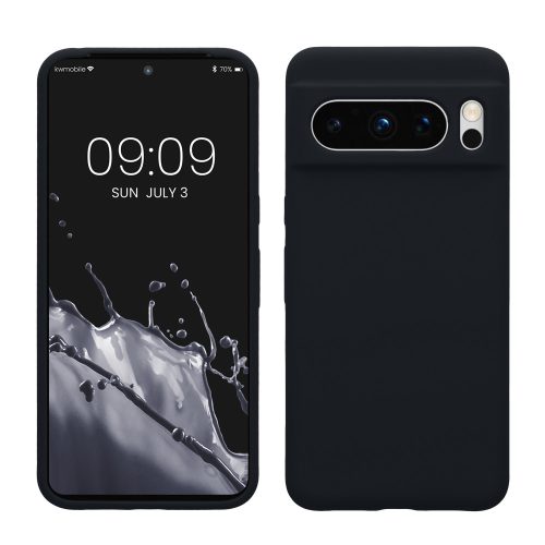 Husa Google Pixel 8 Pro, Gri inchis, Silicon, KWM0000208G024C