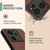 Husa Xiaomi 13T/13T Pro, Maro/Albastru, Lemn, KWM000020IR002C