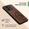 Husa Xiaomi 13T/13T Pro, Maro/Albastru, Lemn, KWM000020IR002C
