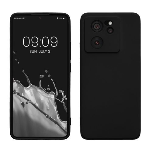 Husa Xiaomi 13T/13T Pro, Negru, Silicon, KWM000020IU001C