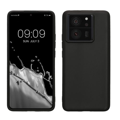 Husa Xiaomi 13T/13T Pro, Negru, Silicon, KWM000020IV001C