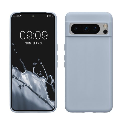Husa Google Pixel 8 Pro, Albastru deschis, Silicon, KWM0000208I012C