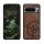 Husa Google Pixel 8 Pro, Maro/Albastru, Lemn, KWM0000209C003C