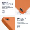 Husa Apple iPhone 5/iPhone 5s/iPhone SE, Portocaliu, Silicon, KWM000008GO101C